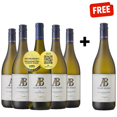 Allee Bleue Estate Sauvignon Blanc 2024 Buy 5 and get 1 Free