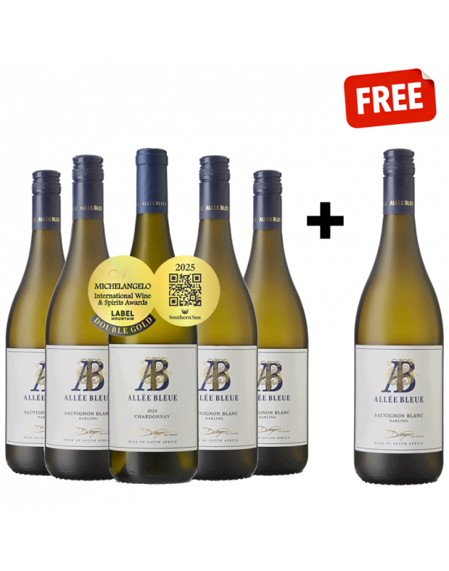 Allee Bleue Estate Sauvignon Blanc 2024 Buy 5 and get 1 Free