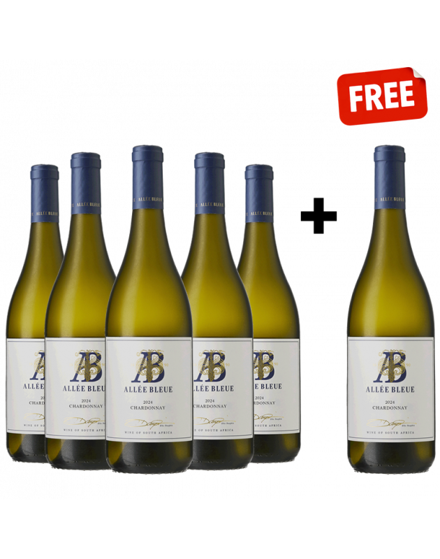 Allee Bleue Estate Chardonnay 2024 Buy 5 and get 1 Free