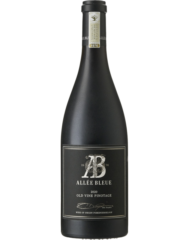 Allee Bleue Black Series Old Vine Pinotage 2020